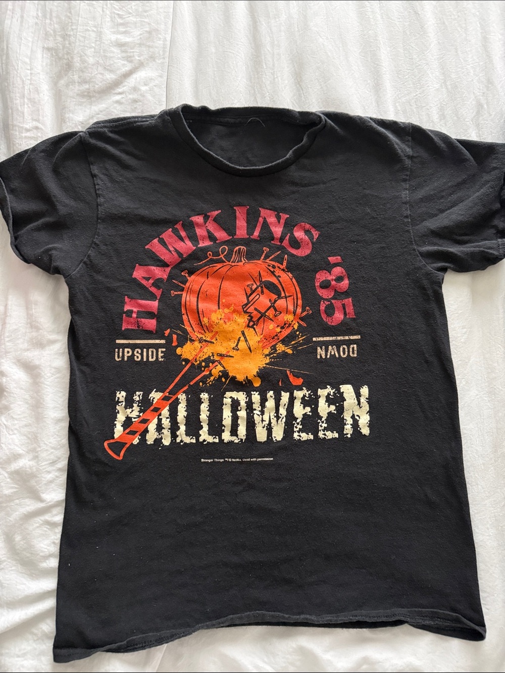 Black Halloween Kids Tee